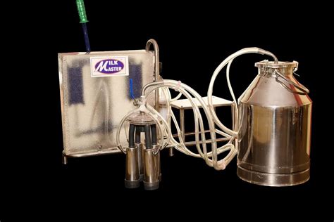 MILK MASTER Stainless Steel Hand Operated Manual Milking Machine