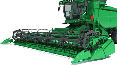 Tracked combine harvester model - TurboSquid 1587223