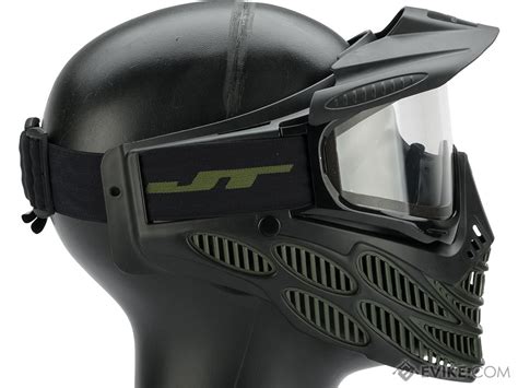 Jt Spectra Flex 8 Thermal Goggle Full Seal Mask Color Black Olive