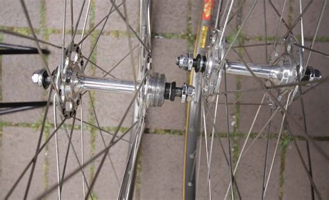 Campagnolo Record Pista Hubs Mavic Gp4 Track Wheelset