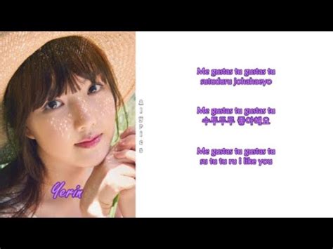 Gfriend Me Gustas Tu Rom Han Eng Lyrics Color Picture Coded Youtube