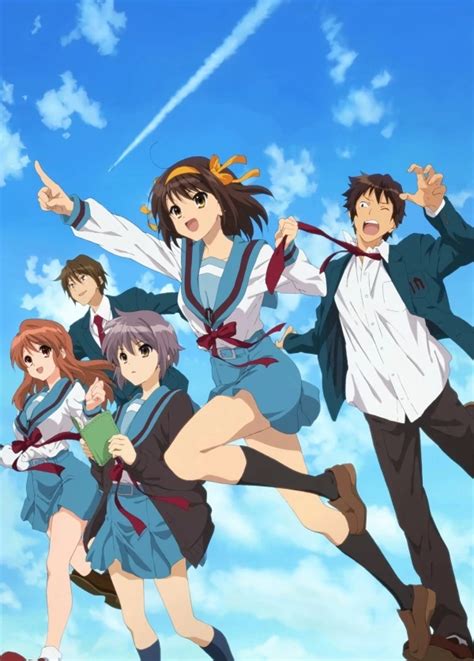 Die Melancholie Der Haruhi Suzumiya Anime Anisearchde