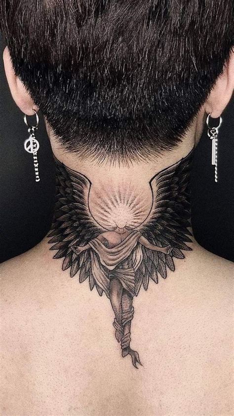 Pin De Nicholas Alexander En Throat Tattoo Tatuaje Del Cuello