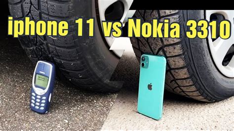 Iphone 11 Vs Nokia 3310 Vs Car Crushing Experiment Fun And Science