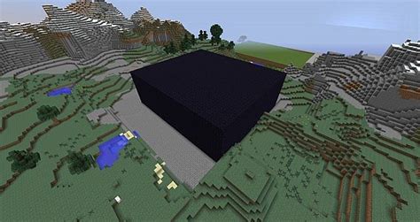 Big Obsidian Base Minecraft Project