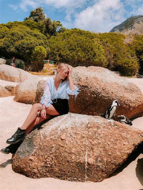 Boulders Beach Zuid Afrika Zwemmen Met Pingu Ns Een Unieke Ervaring