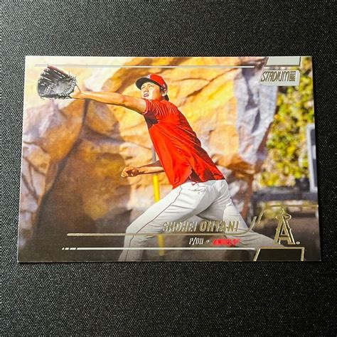 Yahooオークション 最新 2022 Topps Stadium Club 大谷翔平 No1 ベ