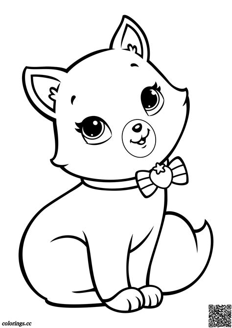 Kitten Custard Coloring Pages Charlotte Strawberry Shortcake Berry