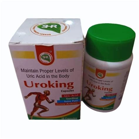 Uric Acid Uroking Capsules Packaging Type Bottle Mg At