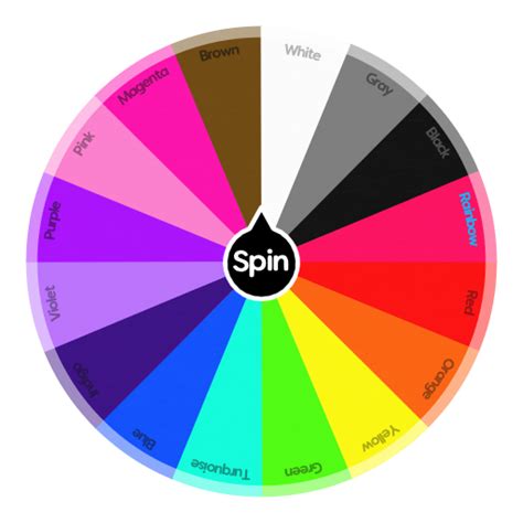 Wheel of Colors | Spin the Wheel - Random Picker