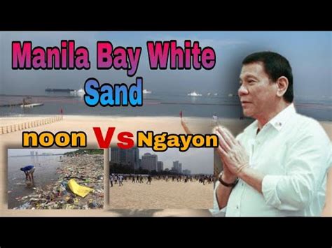 MANILA BAY NOON AT NGAYON ANG LAKI NG PINAG BAGO YouTube