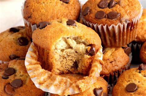 Easy Banana Chocolate Chip Muffins Insanely Good