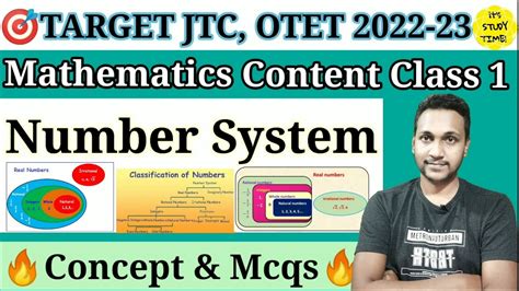 Otet Jtc Number System Mathematics Content Class