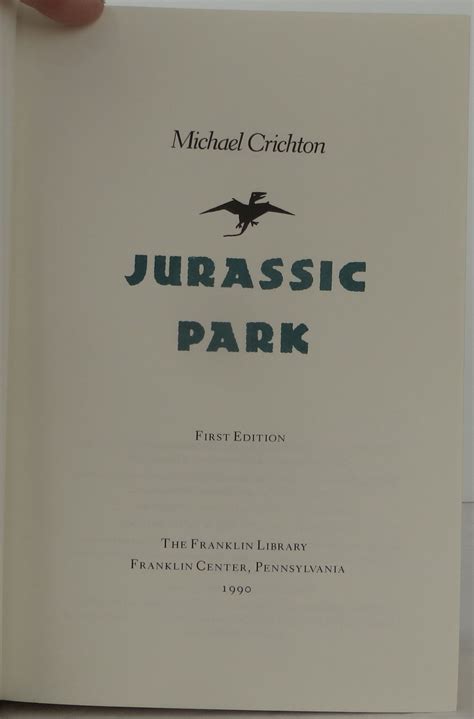 Jurassic Park Michael Crichton Hongheore 2