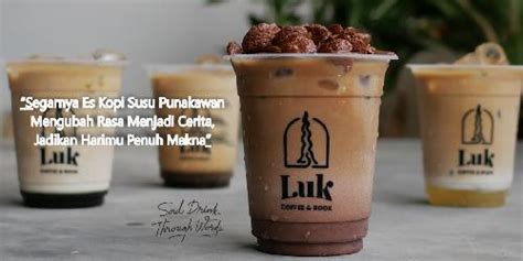 Daftar Harga Menu Delivery Luk Coffee Book Cendrawasih Pringwulung