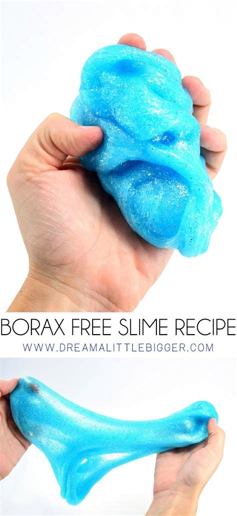 Borax Free Slime Recipe ⋆ Dream A Little Bigger