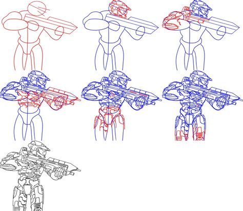 How To Draw Halo With Images Drawings Art Tutorials Halo