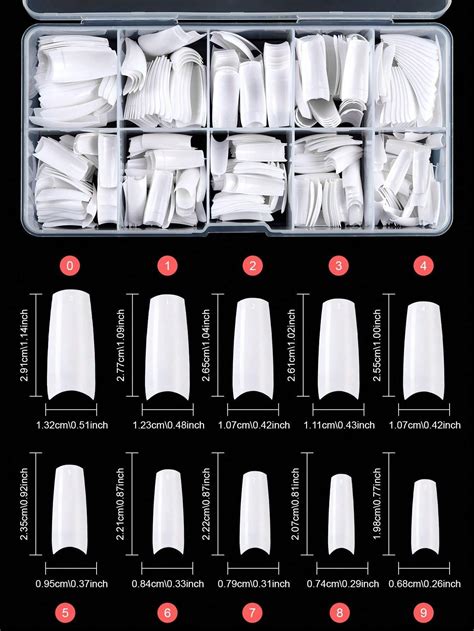 500pcs Box Instantly Upgrade Your Look With Artificial Nail Tips Full