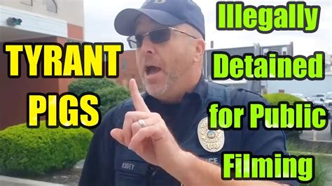 These Cops Are Out Of Their Minds Id Refusal First Amendment Audit 2024