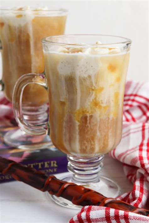 Easy Frozen Butterbeer Recipe Fun Money Mom