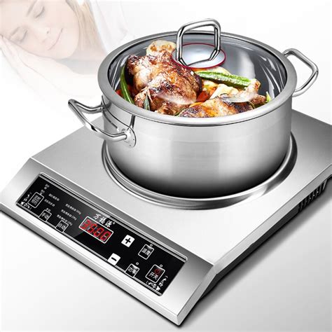 Commercial Induction Cooker 3500w High Power Energy Saving Concave Induction Cooker Household