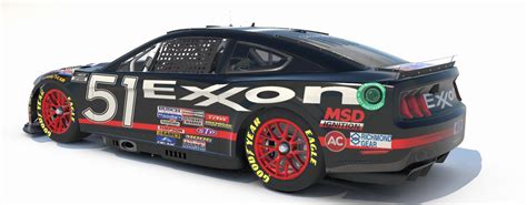 Rowdy Burns Exxon Throwback 2022 Ford Mustang Days Of Thunder By