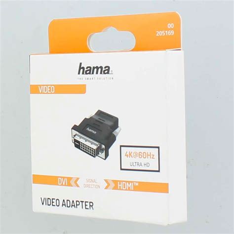 Hama Dvi Til Hdmi Adapter K Dkk