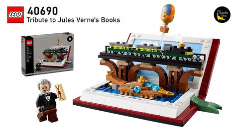 LEGO GWP 40690 Tribute To Jules Verne S Books 2024 Unboxing And