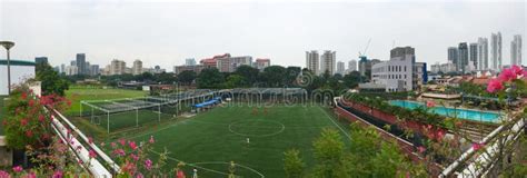 Soccer Game Day at Futsal Soccer Field Singapore Editorial Stock Photo ...