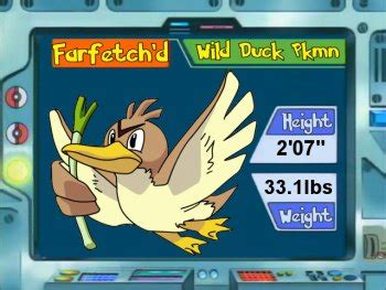 Pokémon of the Week - Farfetch'd