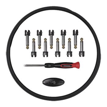 D Addario Diy Solderless Cable Kit With Mini Plugs Feet Plugs