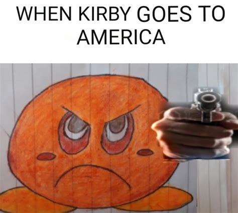 An intresting meme drawing (X-post). : r/Kirby