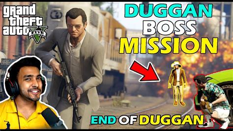 TECHNO GAMERZ TAKES ON GTA 5 S EPIC DUGGAN BOSS MISSION END OF DUGGAN