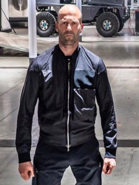 Idris Elba Fast And Furious 2019 Hobbs And Shaw Brixton Lore Black Leather Jacket Costume Mk