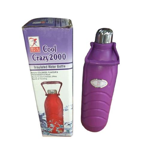 Regm Touch Plastic And Stainless Steel Ml Insulated Water Bottle