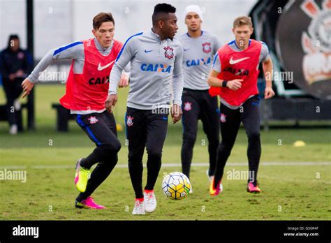 Sao Paulo Brazil Training Corinthians Williams And