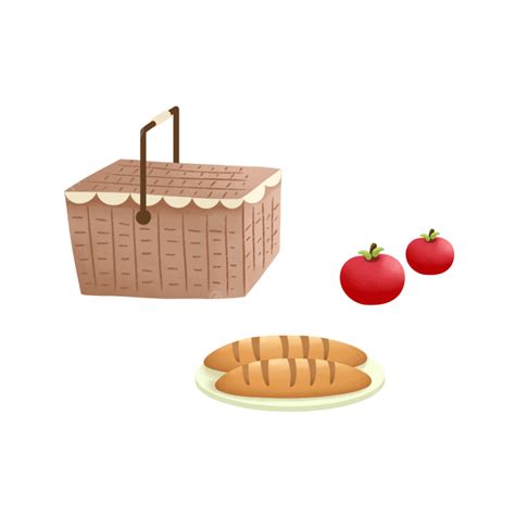 Basket Bread Png Vector Psd And Clipart With Transparent Background