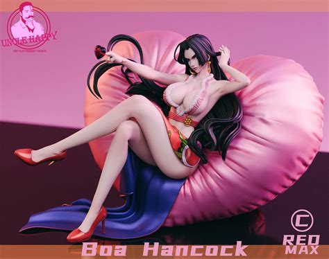 Lao Tou Le 18 One Piece Boa Hancock Red Dress Max Ver 16 Gk Statue Sugo Toys