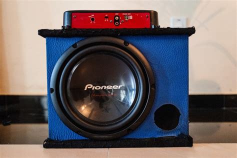 Pioneer Champion Series Inch Subwoofer With W Amplifier Set