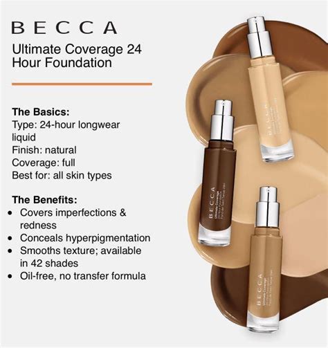 Becca Ultimate Coverage 24 Hour Foundation Beauty And Personal Care