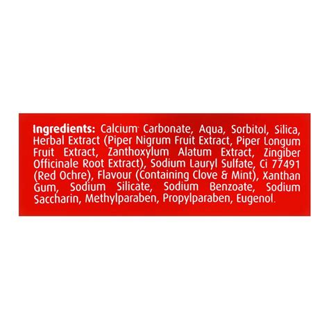 Dabur Red Toothpaste G Ayurvedic Oral Care For Strong And Healthy