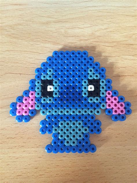 Stitch Hama Beads Perler Beads Lilo Perlas Fusibles Manualidades