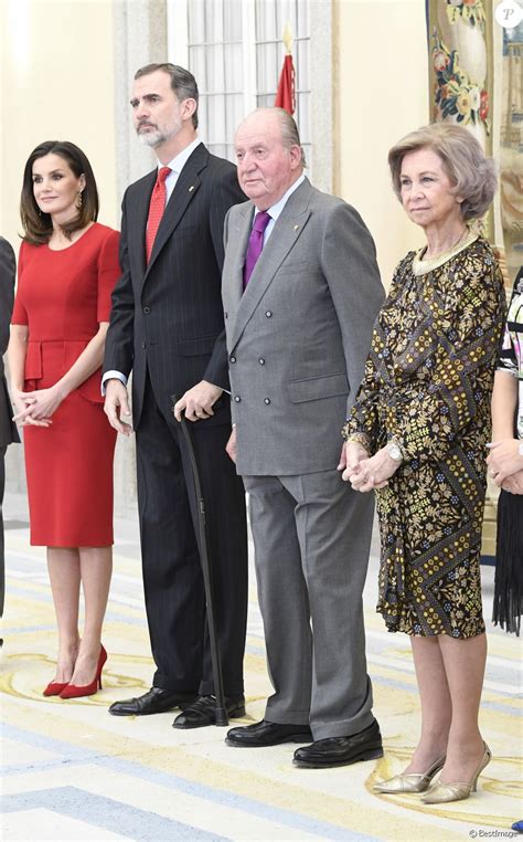 Le Roi Felipe Vi Despagne Et Son Père Le Roi Juan Carlos Ier Avec La