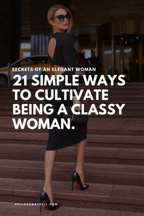 How To Be Classy Characteristics Of An Elegant Sophisticated