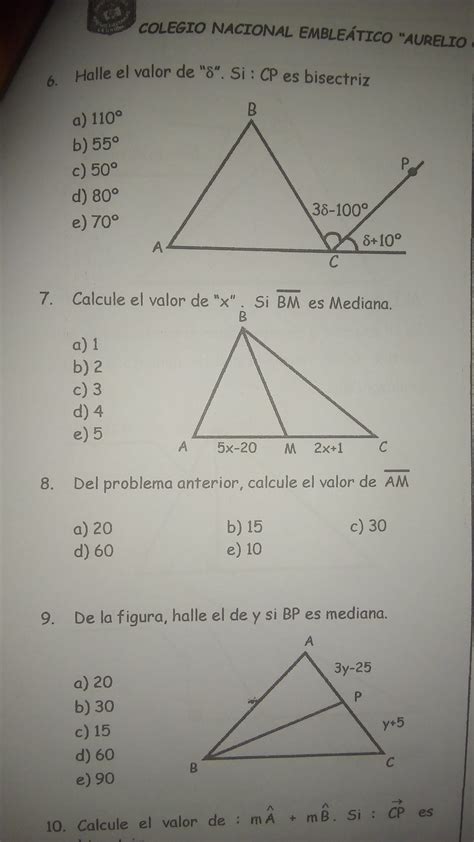 GEOMETRÍA Hola me ayudarian en esta tarea por favor con proceso plis