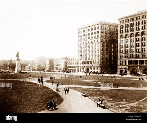 Chicago, USA, early 1900s Stock Photo - Alamy