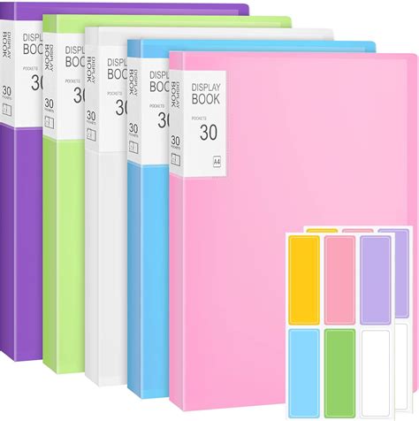 Sichtbuch Pp A X Taschen Display Buch Dokument Transparente