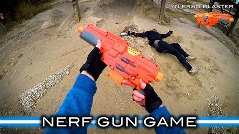 Nerf Meets Star Wars Gun Game First Person In K Youtube