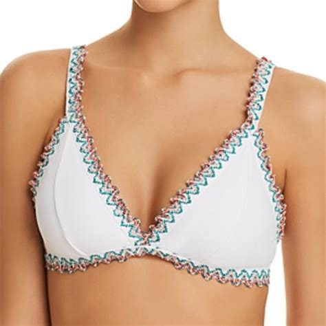 BECCA Swim Becca By Rebecca Virtue Mardi Gras Bralette Bikini Top