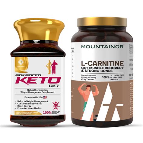 MOUNTAINOR Keto L Carnitine Capsules For Complete Fitness Buy